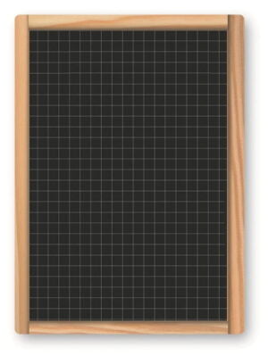 Ardoise neutre « Écolière » – format au choix