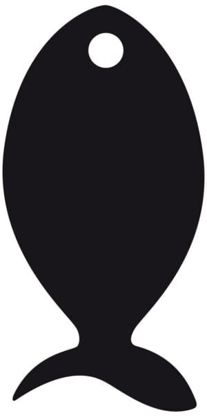 Ardoise en forme de Poisson