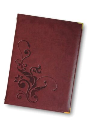 Protège menu « Florilège » – 2 formats au choix