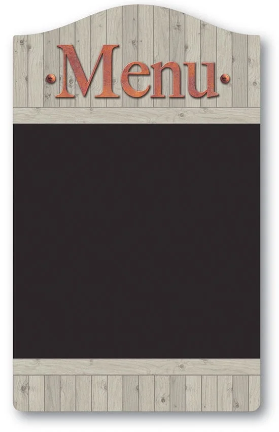 Panneau « RANCHO » Menu style Western