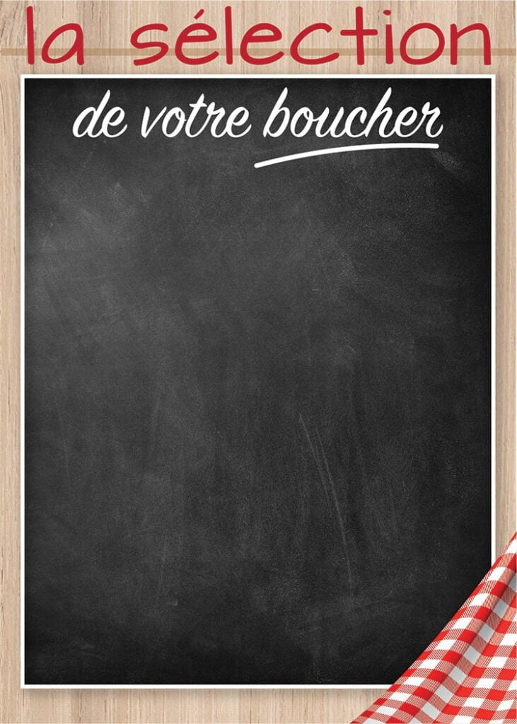 Panneau « TERROIR » - " La Sélection de votre Boucher "
