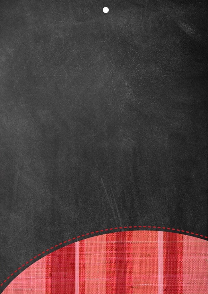 Ardoise « TONIO » - 50 x 70 cm