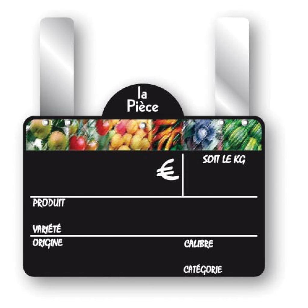 Étiquette fruits et légumes « Fraîcheur »