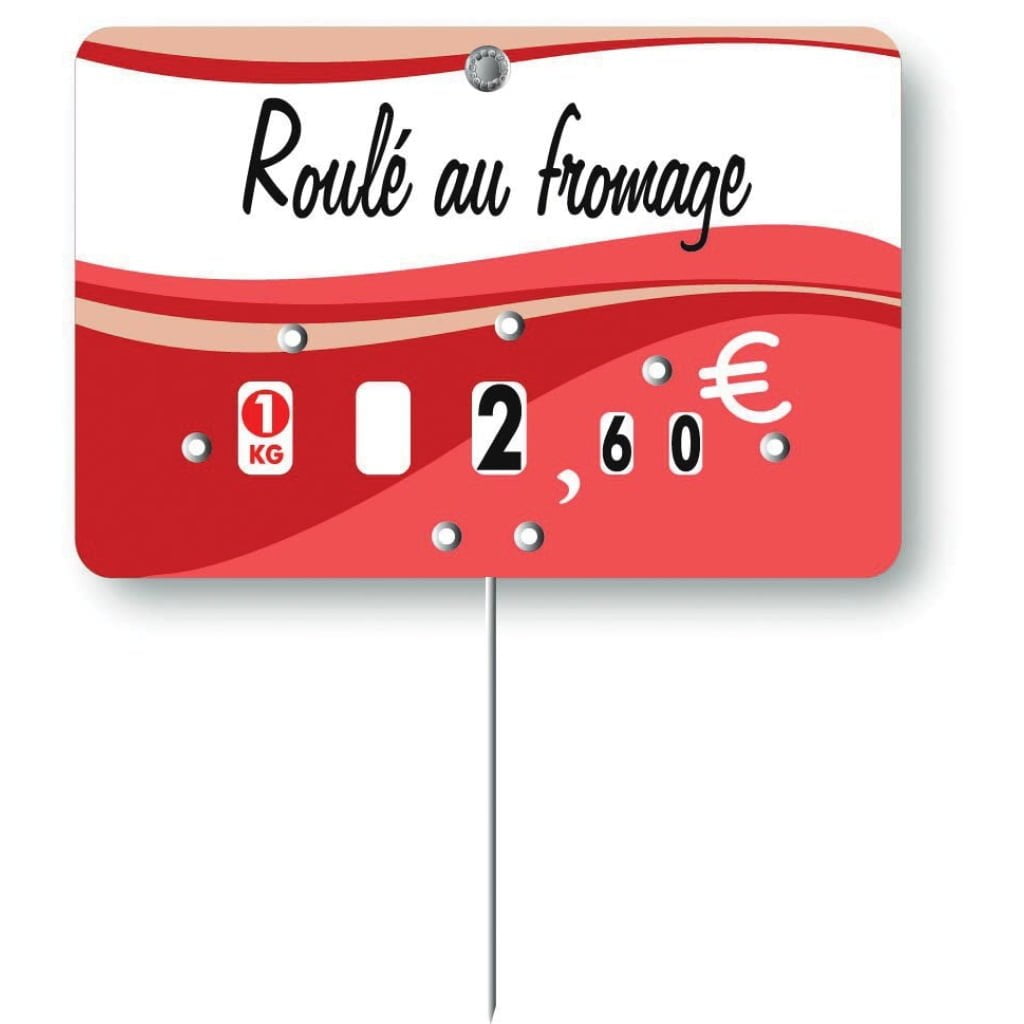 Étiquette Boucherie-Charcuterie-Traiteur « Évasion »