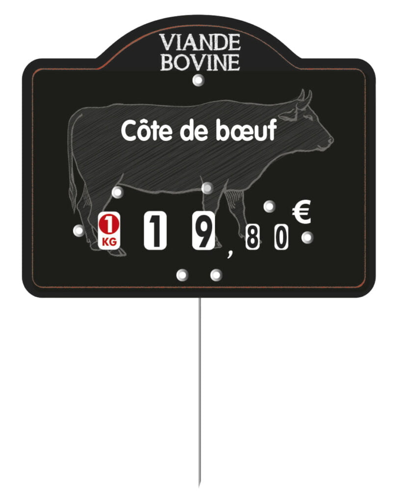 Étiquettes pour boucherie « MAESTRO », nombreuses déclinaisons