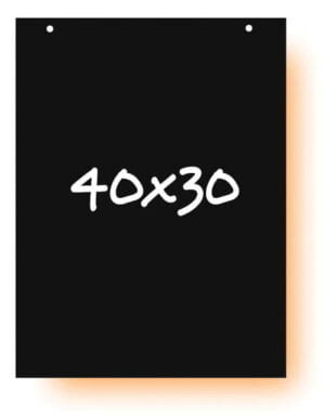 Tableau « Medium » ardoisine sans cadre