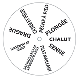 Disque engin de pêche