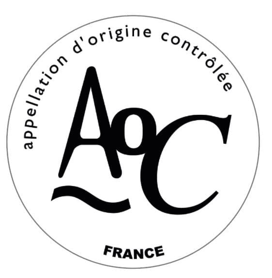 Pastilles adhésives « logo AOC »