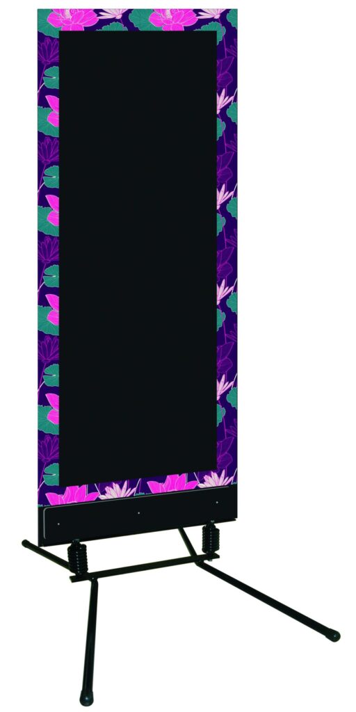 Stop-trottoir pour fleuristes « Rosa » + pied ressort