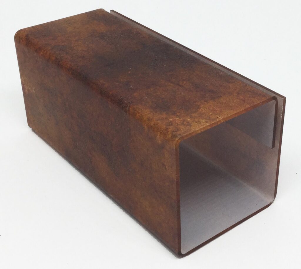 Socle pour ardoise de table en plexi (coloris au choix)