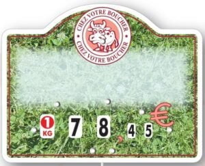 Paquet de 10 Etiquettes 9.5x12cm Tentation Boucher neut…