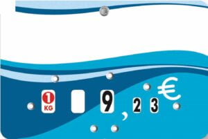 Paquet de 10 Etiquettes 12×8 cm Evasion neutre rou…