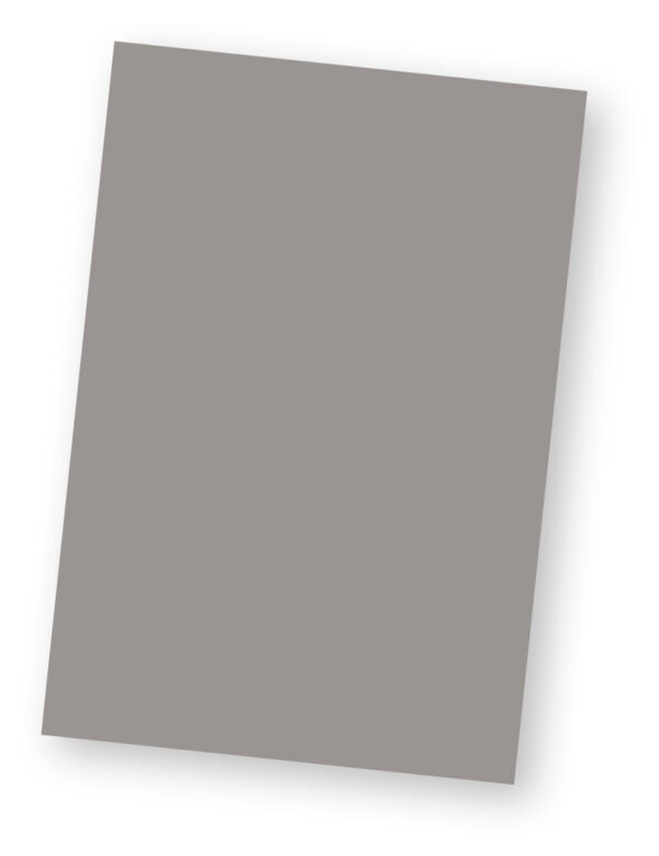 Paquet de 3 Ardoise 15x22cm. PVC expansé 3mm gris
