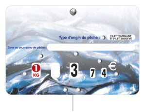 Paquet de 10 Etiquettes 12x8cm Saveur Poisson neutre.ro…