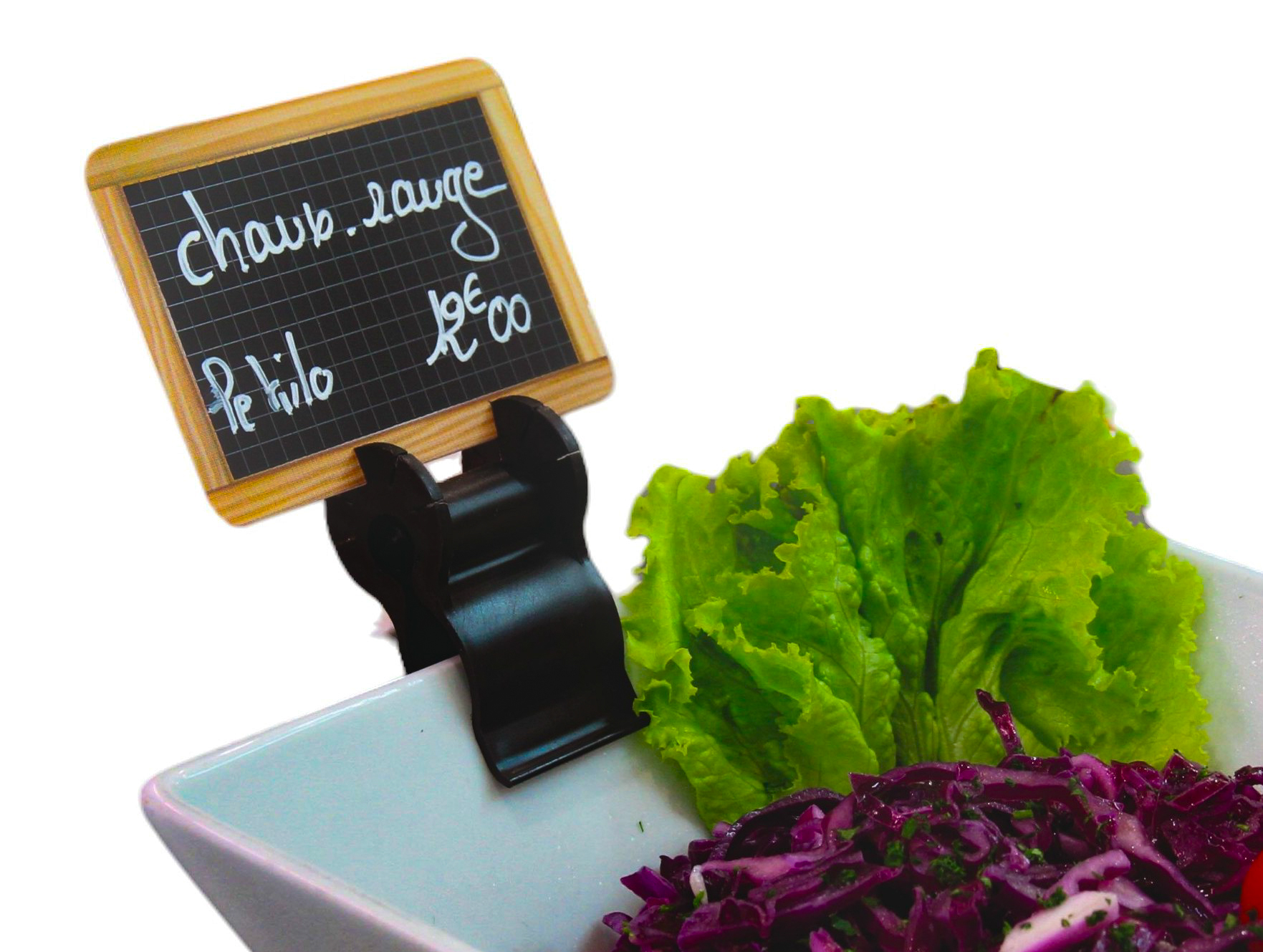 Pince-plat multiposition, noir ou blanc