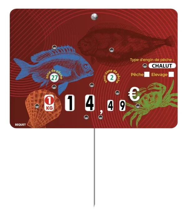 Étiquettes REDFISH