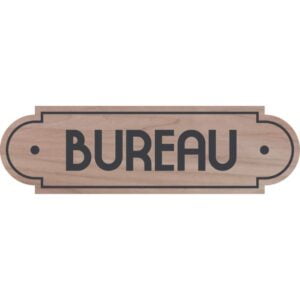 Plaque porte « Authentik »