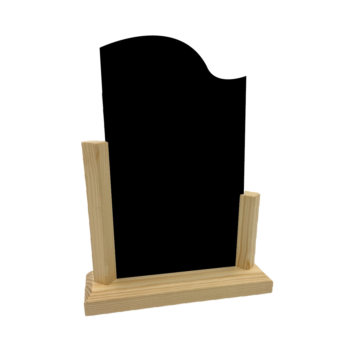 Présentoir Oréo 15x22cm support bois